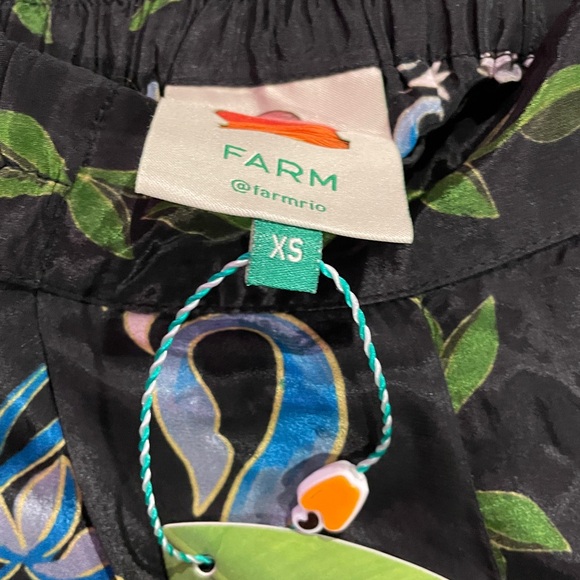 FARM Rio Multicolor Botanical Print Pants - Picture 10 of 13